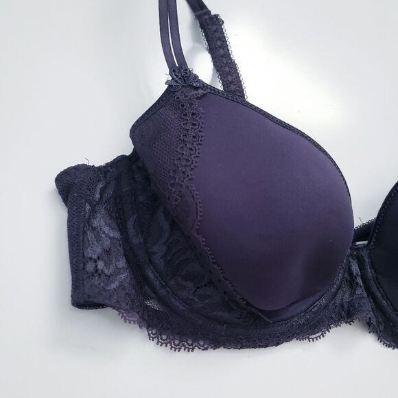 Simone Perele Promesse 3D Plunge Bra 32D - Picture 3 of 8